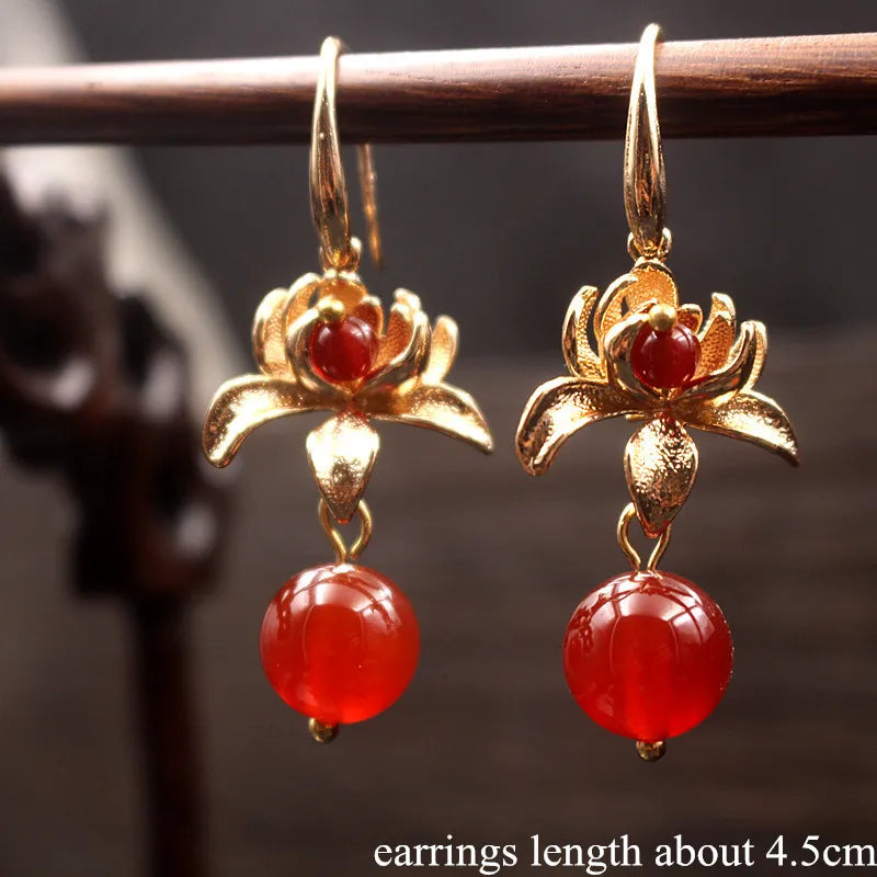 Simple Earrings Hanging Fashion Women'S Accessories New Design Women'S Earrings 2020 Summer Earring Natural Stone Shell