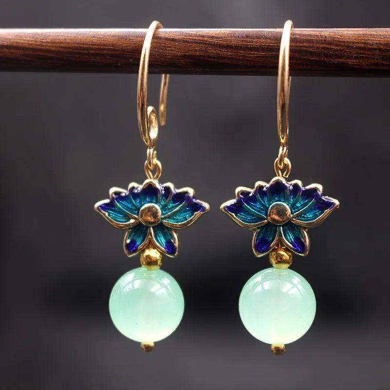 Simple Earrings Hanging Fashion Women'S Accessories New Design Women'S Earrings 2020 Summer Earring Natural Stone Shell