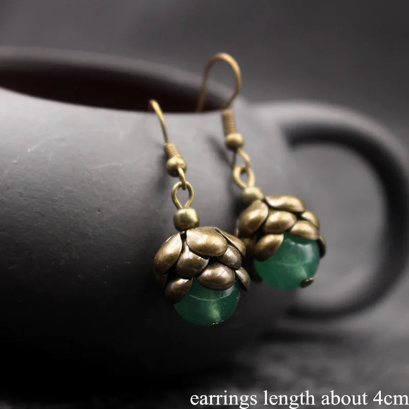 Simple Earrings Hanging Fashion Women'S Accessories New Design Women'S Earrings 2020 Summer Earring Natural Stone Shell