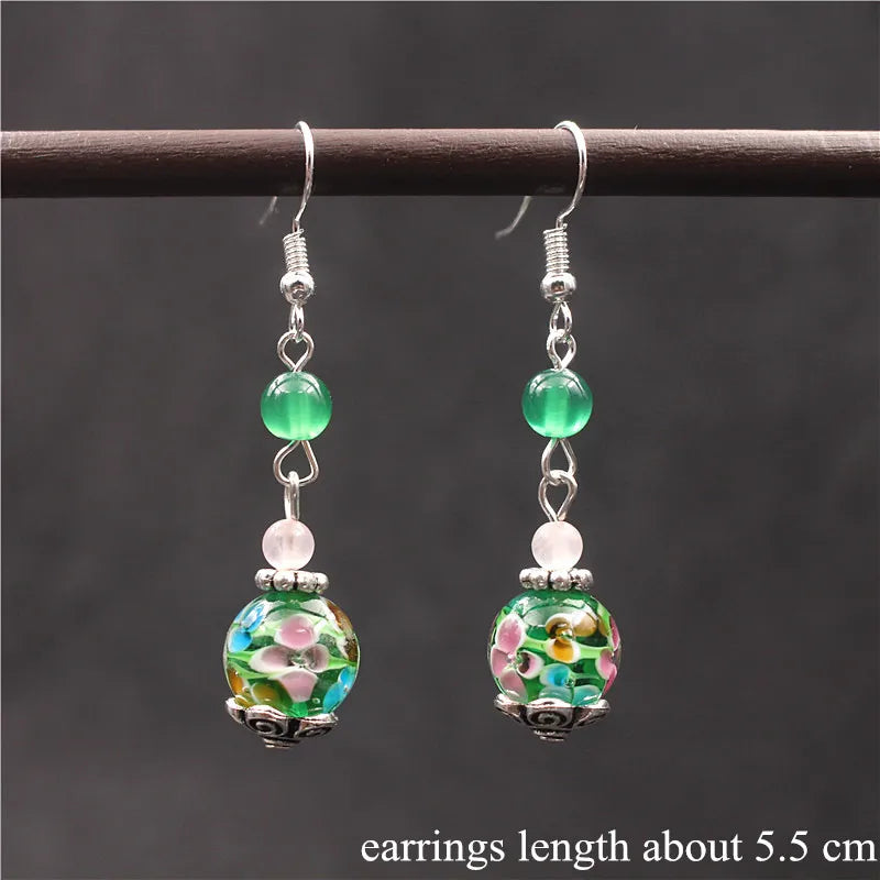 Simple Earrings Hanging Fashion Women'S Accessories New Design Women'S Earrings 2020 Summer Earring Natural Stone Shell