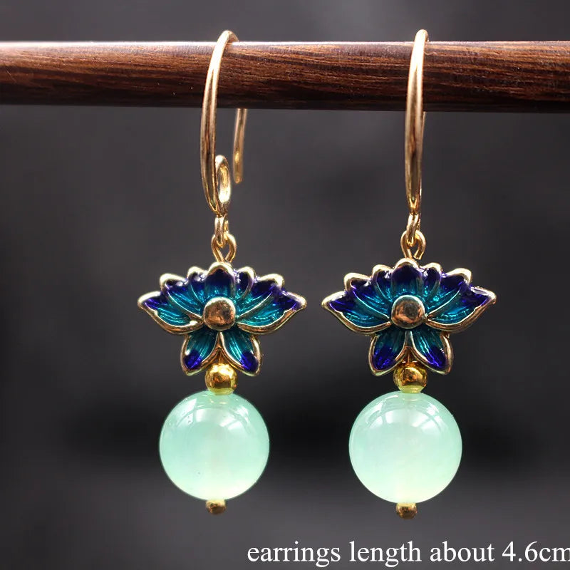 Simple Earrings Hanging Fashion Women'S Accessories New Design Women'S Earrings 2020 Summer Earring Natural Stone Shell