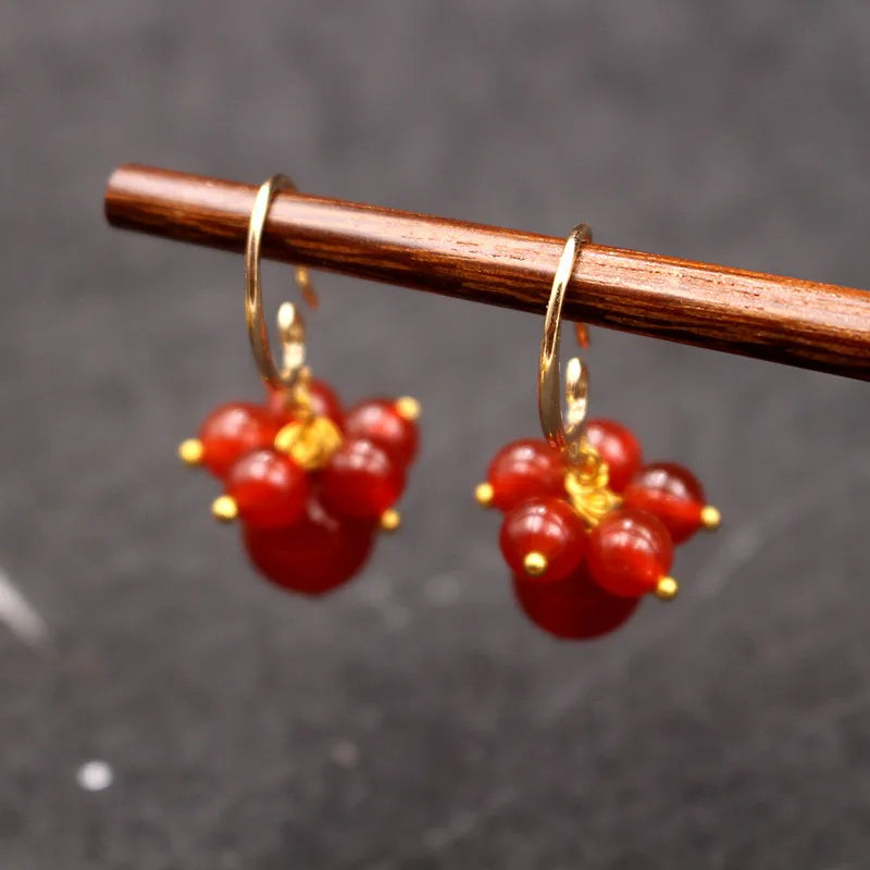 Simple Earrings Hanging Fashion Women'S Accessories New Design Women'S Earrings 2020 Summer Earring Natural Stone Shell
